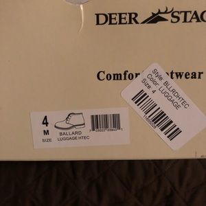 Deer Stag Boys Dress Shoes Brown